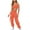 Orange, variant on Two Piece Sets for Women Casual Plus Size Two Piece Outfits for Women Clothing Set Female Round Neck Sleeveless Tops Pants Sets Full Pant Style S_946 Women's Tracksuits Black 3XL