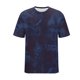 thumbnail image 4 of Casual Suelto Elástico de Manga Corta de los Hombres Blusa, Cuello Redondo de Color Sólido Top Deportivo para Gimnasio Y Actividades Al Aire Libre, 4 of 7