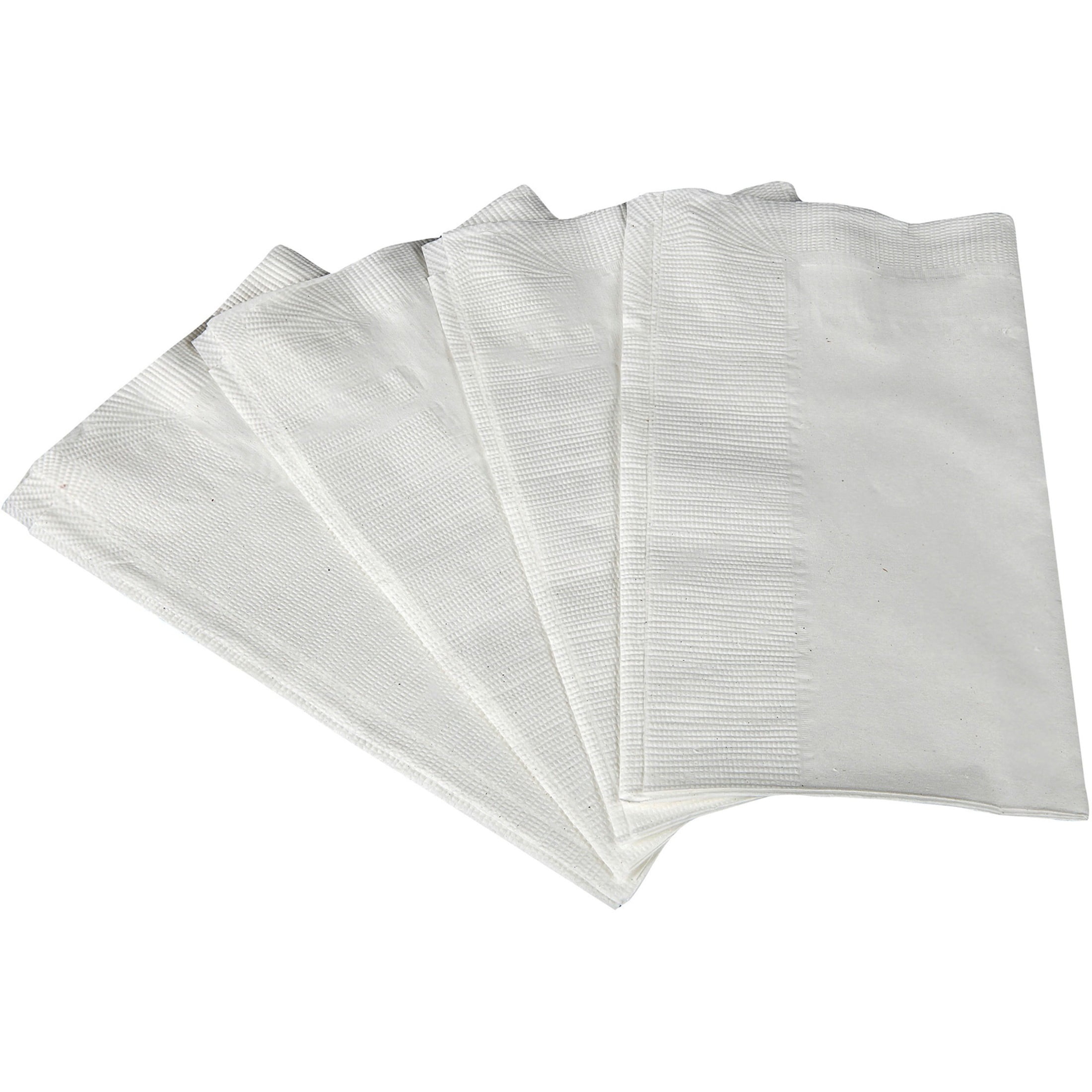 pARTY Black White Flora Squiggles Set of 16 Guest Towels Buffet 2-ply Napkins 
