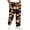 Orange, variant on GrmtClth Halloween Sweatpants For Men Plus Size Allover Spooky Print Relaxed Cuffed Joggers Elastic Drawstring Side Pockets Breathable Daily Leisure Pants Purple 5XL