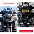 thumbnail image 5 of For BMW R1250GS Adventure R1200GS LC ADV Edition R 1250 GS 2013-2023 Motorcycle Headlight Protector Head Lights Guard Cover, 5 of 5