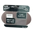 thumbnail image 3 of Pug Oval Dog Magnet for Cars (and fridges too!). Includes bonus �I Love My Dog� decal., 3 of 5
