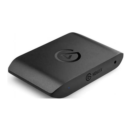 Elgato - HD60 X 1080p60 HDR10 External Capture Card for PS5, PS4/Pro, Xbox Series X/S, Xbox One X/S, PC, and Mac - Black