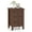 Brown, variant on Costway Nightstand End Beside Table Drawers Modern Storage Bedroom Furniture White