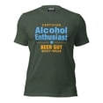thumbnail image 1 of t-shirt Unisexe Passionné d'Alcool Certifié 1, 1 of 7
