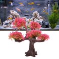 thumbnail image 1 of Fish  Plant Decoration, Beautiful Fade  Bright Color Stable Base Aquarium Plant Ornament   For Landscape, 1 of 8