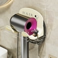 thumbnail image 7 of Soumake Hair Dryer Holder Wall Mounted Easy Installation Space-Saving Moisture-Proof Heavy Duty Bathroom Storage Organizer, 7 of 7