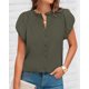 thumbnail image 5 of Blusa casual, elegante, de verano, BTFBM, para mujer, verde, 5 of 9