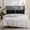 White, variant on Elainilye Soft Cotton Quilt Cover Twin Size 68x90 Inches Solid Color Washed for Student Dorm Bed, Breathable Machine Washable