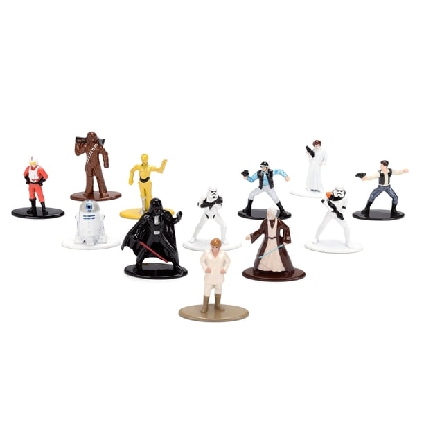 STAR WARS マイティ・ミニギズ フィギュアセット Star Wars Nano Metalfigs 12-Pack – Series 1 by Jada Toys | 1.65