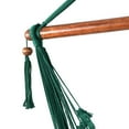 thumbnail image 4 of Sunnydaze Soft Polyester Extra-large Hanging Caribbean Hammock Chair - Green, 4 of 7
