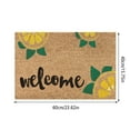 thumbnail image 4 of Yeetfub Coir Outdoor Washable Doormat, 16"x24", 4 of 5