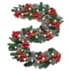 thumbnail image 3 of Guirnalda navideña con piñas y bayas rojas, coronas navideñas artificiales para el hogar, árboles de Navidad, puertas, escaleras, decoración de Año Nuevo, 3 of 5