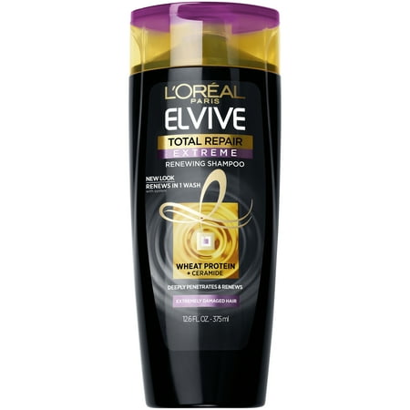 L'Oreal Paris Elvive Total Repair Extreme Renewing Shampoo, 12.6 fl. oz.
