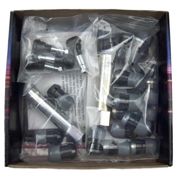 McGard SplineDrive Tuner 5 Lug Install Kit w/Locks Tool (Cone) M12X1.25 / 13/16 Hex - Black