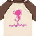 thumbnail image 4 of Inktastic Sweetheart- seahorse Boys or Girls Long Sleeve Baby Bodysuit, 4 of 5