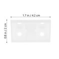 thumbnail image 4 of Shisuyan Support de Gousset Attache Blanc 100 Pcs 1.7 Po, 4 of 8