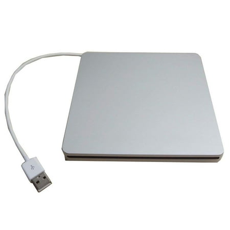 External Cd Dvd Blueray Drive Generic Usb External Slim Slot in Case Enclosure for Sata 9.5mm Slot Load Cd Dvd Rw Blu-ray Drive ()