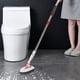 thumbnail image 5 of Cepillo de ducha con mango largo | Limpiador de juntas de azulejos y bañeras | Cabezal flexible para limpiar baños, cocinas y zócalos | Cepillo extensible para suelos duros y esquinas, 5 of 9