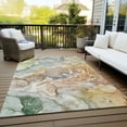 thumbnail image 6 of Addison Rugs Chantille Indoor/Outdoor Contemporary Watercolors Beige Washable Rectangle Rug, 10' x 14', 6 of 6