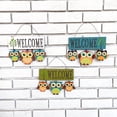 thumbnail image 4 of Bienvenida De Búho, Cartel De Puerta, Cartel Colgante De Pared Para Puerta Delantera, Decoración Del Hogar Speravity HA039904-03, 4 of 6