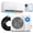 12000 BTU 230V 22 SEER2 WIFI, variant on WANAI 12000 BTU Mini Split AC/Heating System, 17 SEER2 115V Indoor & Outdoor Wall-Mounted Units with Remote Control, Installation Kit Included for Home, Office & Bedroom, Up to 750 Sq. Ft. Coverage