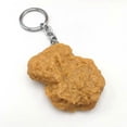 thumbnail image 2 of Creative Fried Chicken Key Chain Decorative Student Pendant Simulated Fried Food Key Ring, 2 of 4