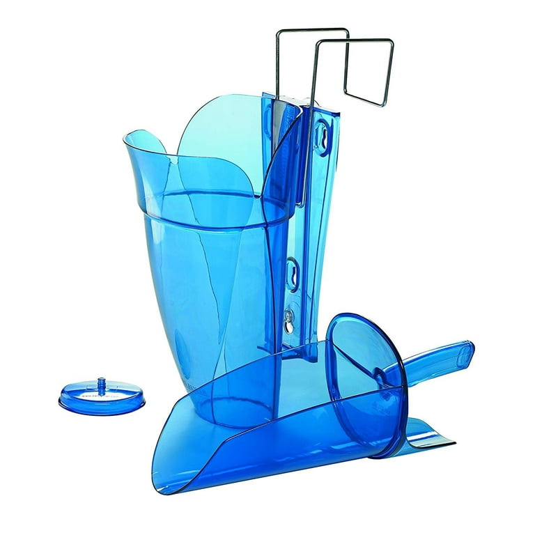 Saf-T-Scoop and Guardian System for Ice Machines, 64-86 oz, Transparent Blue Saf-T-Scoop and Guardian System for Ice Machines, 64-86 oz, Transparent Blue