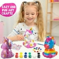 thumbnail image 3 of DIY your own unicorn lamp kit, unicorn lamp painting kit craft set, art supplies art and crafts birthday, party gifts for girls and boys to collect dolls, 3 of 6