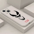 thumbnail image 3 of Soft Back Liquid Case for Apple iPhone 15 Pro Max 12 11 7 6S Plus 13 Mini SE 14 Pro Max XR XS X 8 Marvel Venom Spiderman Coque, 3 of 5