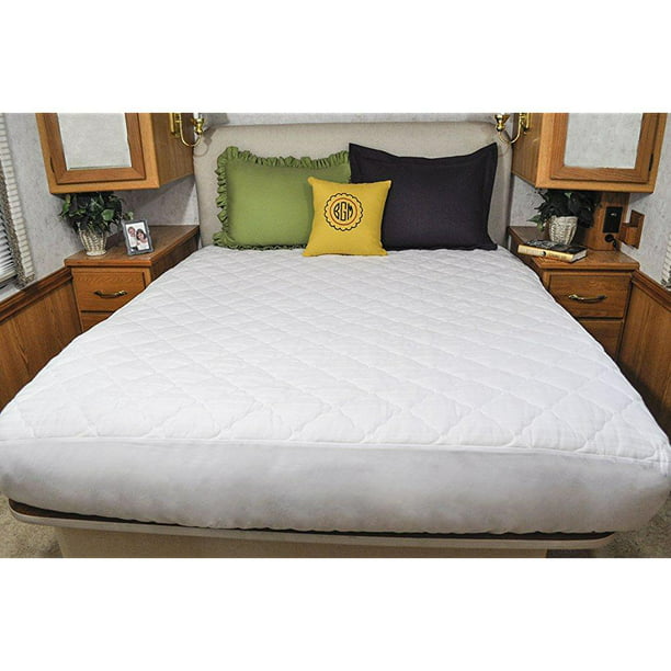 Ab Lifestyles Short Queen Mattress Pad, What Is The Size Of A Rv Queen Bed