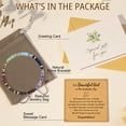 thumbnail image 5 of Elphaba Galinda Graduation Gifts for Her: Adjustable Natural Rainbow Stone Bracelet with Grad Cap Card for Friend Daughter Sister Granddaughter - Class of 2026, 5 of 7