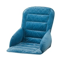 High Back Office Chair Cushion with Non- Base - Thick Seat Pad with Backrest for Desk, Rocking, Dining & Kitchen Chairs
