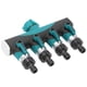 thumbnail image 1 of Divisor de manguera de jardín, Divisor de manguera de 4 vías Divisor de manguera Conector de distribución de agua Tecnología innovadora, 1 of 14