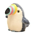 thumbnail image 3 of Pájaro de peluche BuyWeekMX juguete animal muñeca esponjosa 25 cm, 3 of 8