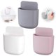 thumbnail image 1 of 3 piezas Soporte para control remoto Soporte para control remoto montado en la pared Soporte para control remoto (blanco + gris + rosa),, 1 of 5