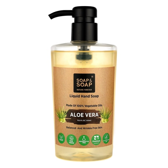 Aloe Vera Liquid Hand Soap 16.9 FL OZ