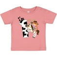 thumbnail image 3 of Inktastic I'm One-cowgirl Riding Horse Birthday Girls Baby T-Shirt, 3 of 5