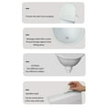 thumbnail image 4 of Spill Proof Flushing Urine Diverter Toilet With Hose Wall Mounted Washout Urinal for Home and Commercial Use Enduring, 4 of 8