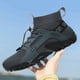 thumbnail image 4 of Zapatos de agua de playa para hombre, zapatillas de deporte de goma con cordones elásticos para senderismo al aire libre FLhrweasw Nuevo, 4 of 9