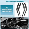 thumbnail image 2 of Cubierta de Tirador de Puerta Interior Unique Bargains Negro 51412991775 Juego de 1, 2 of 6