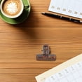 thumbnail image 4 of Raindrops 4Pcs Metal Binder Clips Bulldog Style with Retro Finish for Photo Hanging and Document Grip, 4 of 6