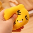 thumbnail image 4 of Tiger-Headed and Tiger-Brained Squishy Toy Slow Rising Fidget Stress Ball Decompression for Kids Adults Teens Anxiety Relief Classroom Sensory Party Favor Stocking Stuffer, 4 of 6