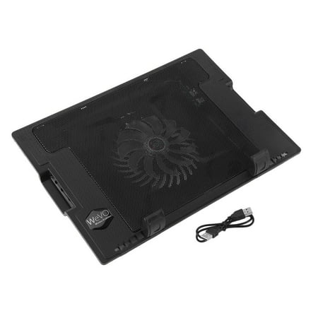 9-17inch USB Notebook Laptop Computer Cooling Adjustable Stand Pad Fan Bracket