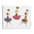 thumbnail image 1 of Cuadro decorativo - Ballerinas with Hearts, Designs by Andrea 80x60 Canvas Lab Botánica, Ilustraciones, Floral, Naturaleza,, 1 of 2