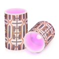 thumbnail image 7 of Yayeee Flameless Candles with Remote Flickering Battery Operated Multi Color Changing, Beige Geometric, 7 of 7