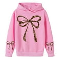 thumbnail image 2 of Hoodies for Kids Clothes Girls Print Kids Hooded Sweatshirt Girls Boys Pullover Top with Drawstring for Holiday Season, 2 of 6