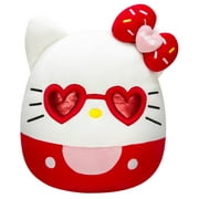 Squishmallows Original Sanrio 14-inch Hello Kitty with Red Heart Glasses  Child's Ultra Soft Plush