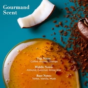 OGX Smoothing + Coconut Coffee Exfoliating Body Scrub, 19.5 Fl oz