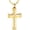 Gold, variant on Rope Winding Cross Cremation Ashes Urn Pendant Necklace - Cremation Cross Necklace for Ashes Cross Urns Locket Pendant Ashes Holder Stainless Steel Memorial Jewelry